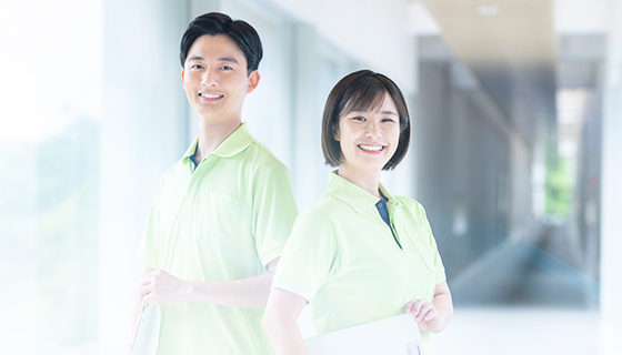 先輩スタッフのイメージ